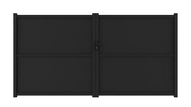 Portail aluminium